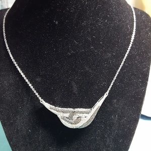 Black Diamond Necklace - 20 inch